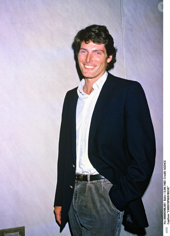 Portrait de Christopher Reeve.