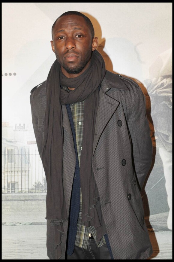 Thomas Ngijol à l'occasion de l'avant-première de La Rafle qui s'est tenue au Gaumont des Champs-Elysées, à Paris, le 8 mars 2010.