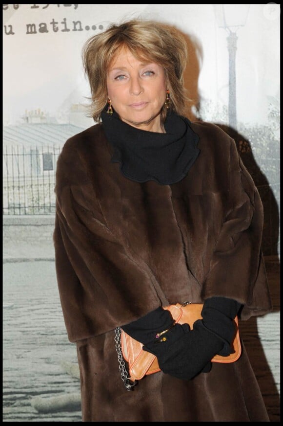 Danièle Thompson à l'occasion de l'avant-première de La Rafle qui s'est tenue au Gaumont des Champs-Elysées, à Paris, le 8 mars 2010.