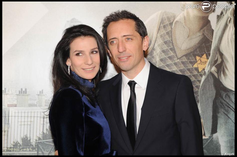 Qui Est Le Compagnon De Marie Drucker Marie Drucker et Gad Elmaleh à l'occasion de l'avant-première de La