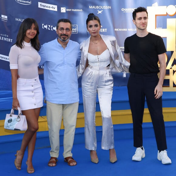 Zahia Dehar, Nadir Mokneche, Kenza Fortas et Youssouf Abi-Ayad - 16e édition du festival du film francophone de Angoulême le 25 août 2023. © Coadic Guirec / Bestimage