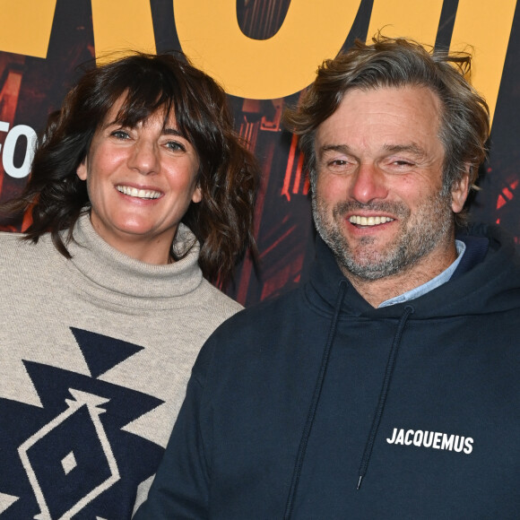 Info - Estelle Denis officialise avec Marc Thiercelin - Estelle Denis et son compagnon Marc Thiercelin - Avant-première du film "Mon héroïne" au cinéma UGC Normandie à Paris le 12 décembre 2022. © Coadic Guirec/Bestimage