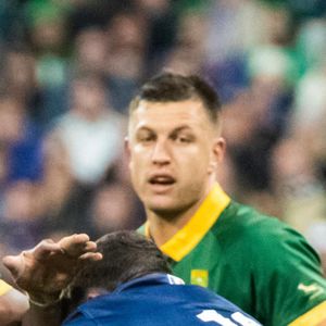 Rg Snyman (Afrique du Sud) - Coupe du Monde de Rugby France 2023 - Match de quart de finale "France-Afrique du Sud (28-29)" au Stade de France à Saint-Denis 15 octobre 2023.  Rugby World Cup France 2023 - Quarter-final match "France-South Africa (28-29)" at the Stade de France in Saint-Denis October 15, 2023 