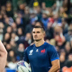 Carton jaune de Eben Etzebeth (Afrique du Sud) - Coupe du Monde de Rugby France 2023 - Match de quart de finale "France-Afrique du Sud (28-29)" au Stade de France à Saint-Denis 15 octobre 2023.  Rugby World Cup France 2023 - Quarter-final match "France-South Africa (28-29)" at the Stade de France in Saint-Denis October 15, 2023 