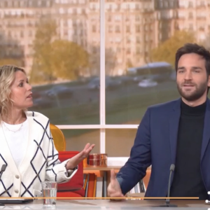 Malaise dans "Télématin" lorsque Laura Tenoudji recadre Samuel Ollivier. France 2