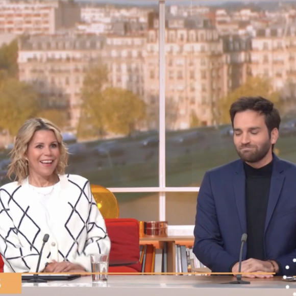 Malaise dans "Télématin" lorsque Laura Tenoudji recadre Samuel Ollivier. France 2