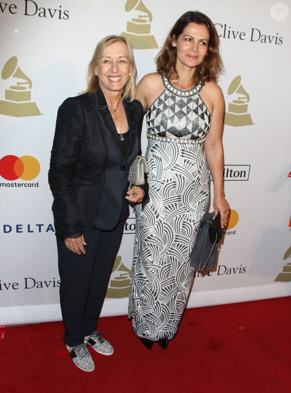 La femme de Martina Navratilova fut également un top model très prisé
 
Martina Navratilova et sa femme Julia Lemigova au gala Pre-Grammy à l'hôtel The Beverly Hilton à Beverly Hills, le 11 février 2017