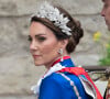 Elle est particulièrement classe et son style est très reconnue.
Catherine (Kate) Middleton, princesse de Galles - Les invités arrivent à la cérémonie de couronnement du roi d'Angleterre à l'abbaye de Westminster de Londres le 6 mai 2023.