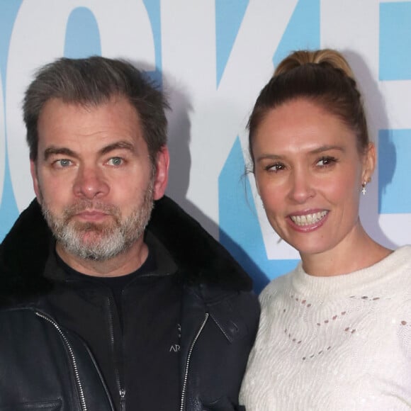 Clovis Cornillac et sa femme Lilou Fogli - Avant-première du film "Choeur de Rocker" au Cinema UGC Normandie à Paris le 8 décembre 2022.