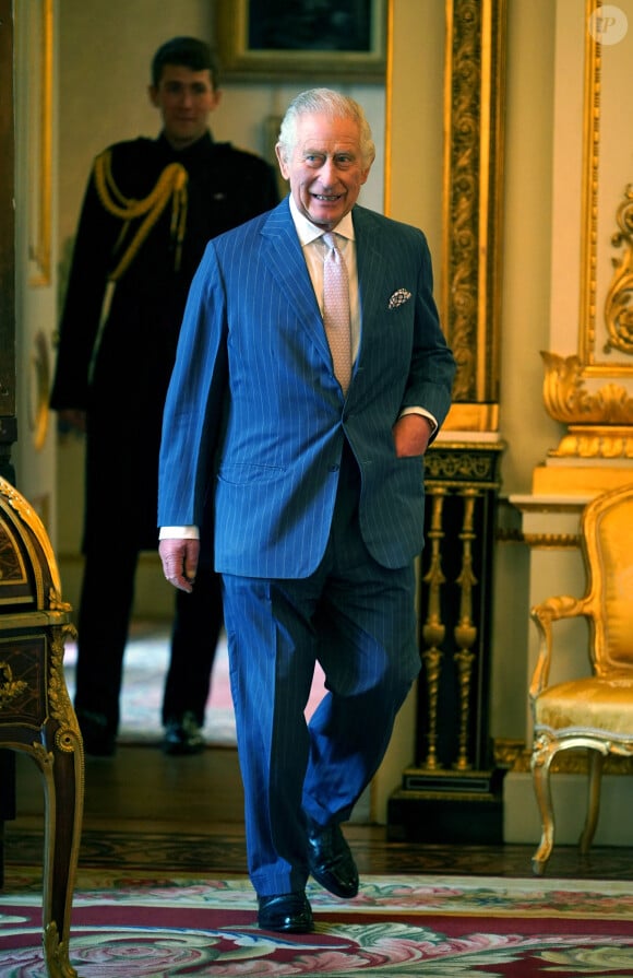 La famille royale britannique s'est agrandie !
Le roi Charles III d'Angleterre remet les Prix Reine Elizabeth d'ingénierie lors d'une réception au palais de Buckingham à Londres, Royaume Uni