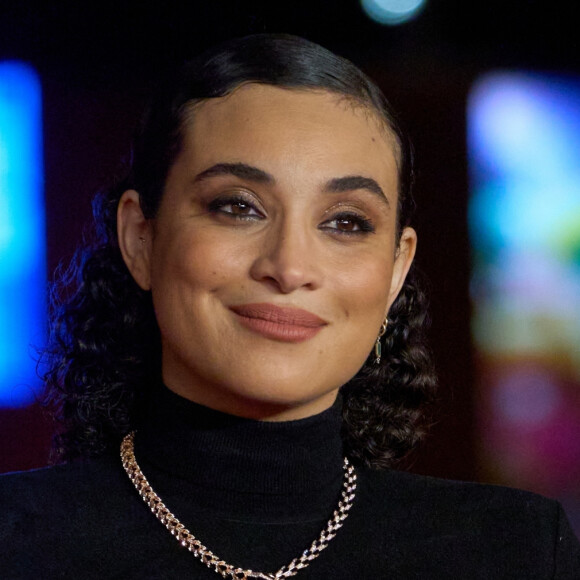 Camélia Jordana à la première du film "Avant que les flammes ne s'éteignent" lors de la 18ème édition du festival du film de Rome le 24 octobre 2023. 