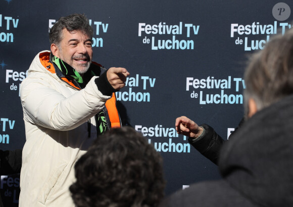 Stéphane Plaza participe à la 25ème édition du Festival TV de Luchon (31 janvier - 5 février 2023) à Bagnères-de-Luchon. Le 1er février 2023. © Patrick Bernard / Bestimage