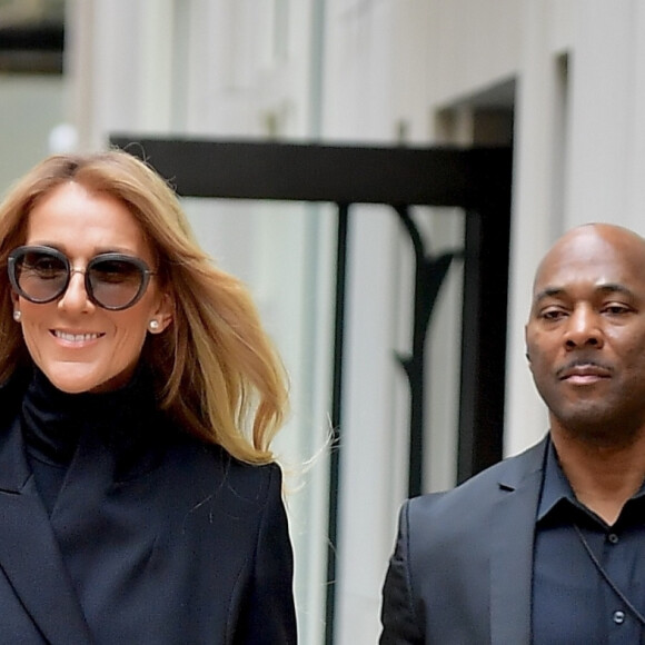 Céline Dion à la sortie de son concert au Barclays Center à New York le 29 février 2020. 