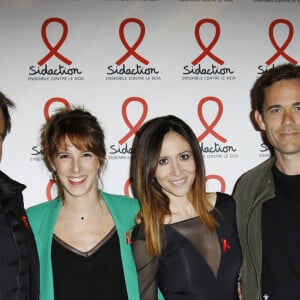 Elodie Varlet, Stéphane Henon, Léa François, Fabienne Carat, Guillaume Delorme, Marwan Berreni - Soirée de lancement du Sidaction 2019 à la salle Wagram à Paris, le 18 mars 2019. © Marc Ausset-Lacroix/Bestimage