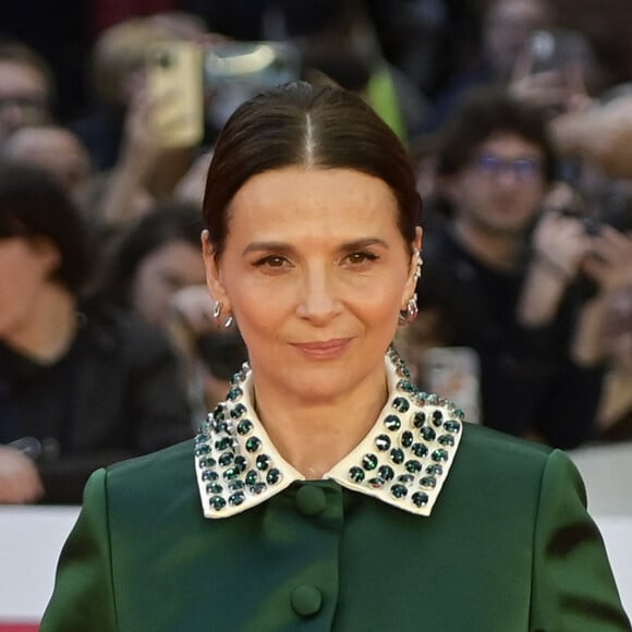 Juliette Binoche - Première du film "La Passion de Dodin Bouffant" lors du 18e Rome International Film Festival. Le 21 octobre 2023. © Mario Cartelli/SOPA Images/ZUMA Press/Bestimage