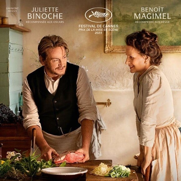 Juliette Binoche et Benoît Magimel dans le film "La Passion de Dodin Bouffant".