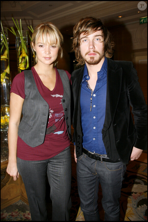 Virginie Efira et Julien Doré - Déjeuner des 25 ans de Chateau Saint-Pierre au George V.