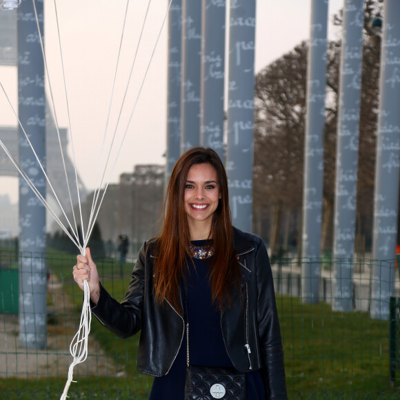 Marine Lorphelin - 29ème course du coeur pour soutenir le don d'organes à Paris le 18 mars 2015. 
