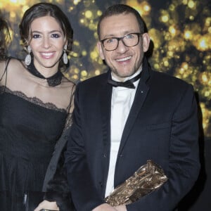 Dany Boon et Yaël - Dîner de la cérémonie des César au Fouquet's à Paris le 2 mars 2017. © Olivier Borde-Dominique Jacovides/Bestimage 