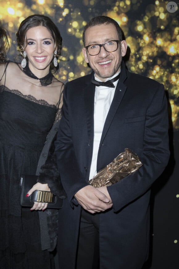 Dany Boon et Yaël - Dîner de la cérémonie des César au Fouquet's à Paris le 2 mars 2017. © Olivier Borde-Dominique Jacovides/Bestimage 