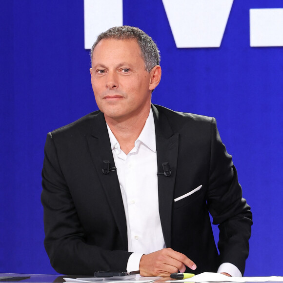 Rien ne va plus entre Jean-Jacques Bourdin et Marc-Olivier Fogiel, son ex-patron au sein de BFMTV. Le journaliste n'y va pas de main morte lorsqu'il le tacle dans les médias
Marc-Olivier Fogiel lors de la conférence de presse de rentrée BFM TV. - RMC du groupe Altice France à Paris, France. © Coadic Guirec/Bestimage 