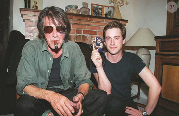 Jacques Dutronc et son fils Thomas aux Nuits des guitares de Patrimonio. Corse.