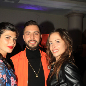 Héloïse Valli, Marwan Berreni et Dounia Coesens - People à la soirée "Le grand dîner" à l'Hôtel Marriott à Paris. Le 22 janvier 2020 © Baldini / Bestimage