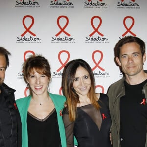 Elodie Varlet, Stéphane Henon, Léa François, Fabienne Carat, Guillaume Delorme, Marwan Berreni - Soirée de lancement du Sidaction 2019 à la salle Wagram à Paris, le 18 mars 2019. © Marc Ausset-Lacroix/Bestimage