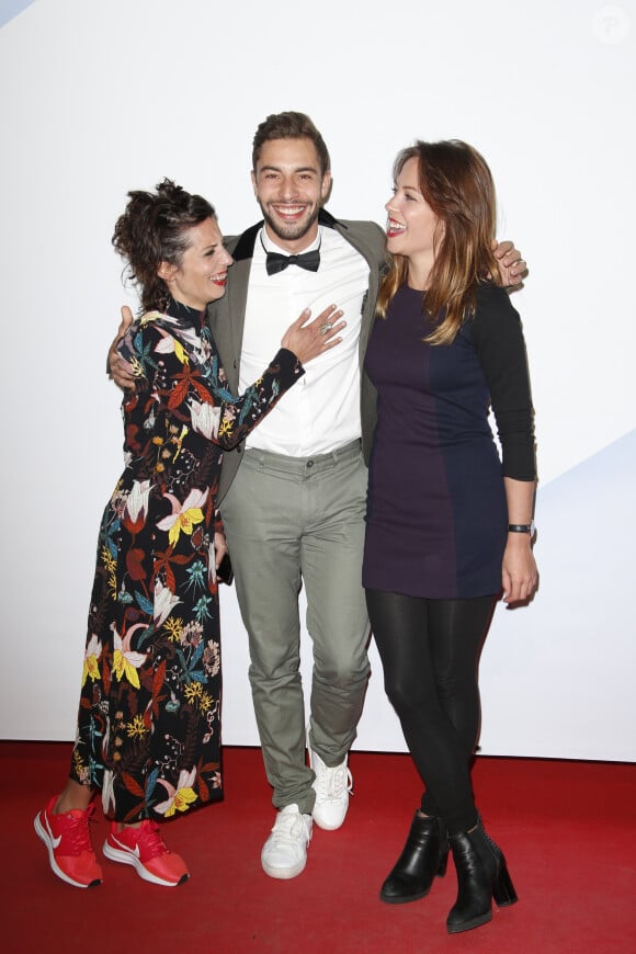 Marwan Berreni, Dounia Coesens - Cérémonie de clôture du 19ème Festival de la Fiction TV de La Rochelle. Le 16 septembre 2017 © Christophe Aubert via Bestimage