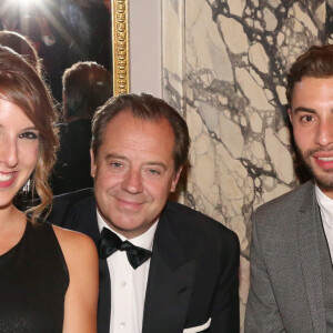 Léa François, Fabrice Larue et Marwan Berreni (Plus Belle La Vie) - Soirée de Gala "Africa on the Rock" de l'AMREF Flying Doctors en partenariat avec la Fondation Princesse Charlene de Monaco à l'hôtel de Paris, le 17 octobre 2015 à Monaco.© Claudia Albuquerque / Bestimage