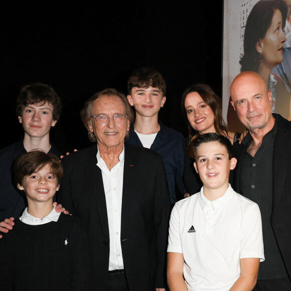 Alexandre Arcady, Leo Campion, Marie Gillain, Christian Berkel, Pascal Elbé - Avant-première du film "Le petit blond de la Casbah" au cinéma Publicis à Paris. Le 8 novembre 2023 © Coadic Guirec / Bestimage