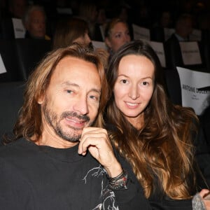 DJ Bob Sinclar (Christophe Le Friant) et sa compagne Galina - Avant-première du film "Le petit blond de la Casbah" au cinéma Publicis à Paris. Le 8 novembre 2023 © Coadic Guirec / Bestimage