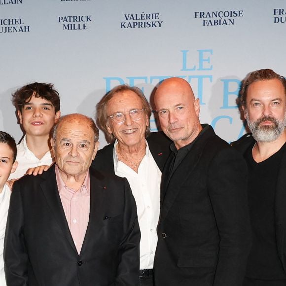 Valérie Kaprisky, Jean Benguigui, Alexandre Arcady, Christian Berkel, Leo Campion, Iman Perez, guest - Avant-première du film "Le petit blond de la Casbah" au cinéma Publicis à Paris. Le 8 novembre 2023 © Coadic Guirec / Bestimage