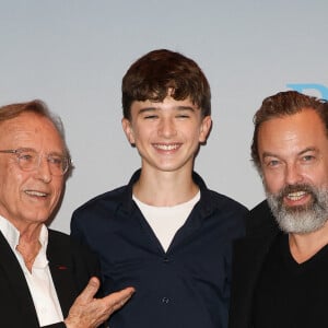 Alexandre Arcady, Leo Campion et Patrick Mille - Avant-première du film "Le petit blond de la Casbah" au cinéma Publicis à Paris. Le 8 novembre 2023 © Coadic Guirec / Bestimage