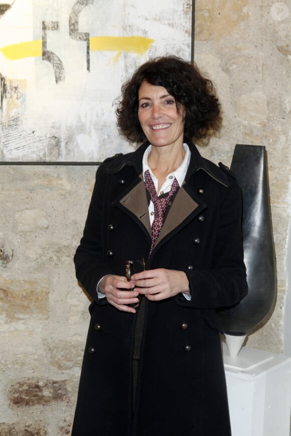 Exclusif - Caroline Tresca - Inauguration de la galerie Caroline Tresca a Paris. Le 12 decembre 2013