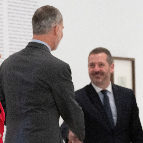 En attendant, notamment, le retour de leurs filles pour Noël et le Jour de l'an.
Le roi Felipe VI et la reine Letizia d'Espagne, inaugurent l'exposition "Picasso 1906. La Grande Transformation" au musée Reine Sofía à Madrid, le 14 novembre 2023. 
