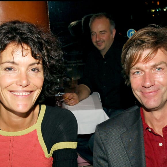 Exclusif - Caroline Tresca et Philippe Caroit - Aftershow à la suite du spectacle de Demaison le 7 novembre 2005