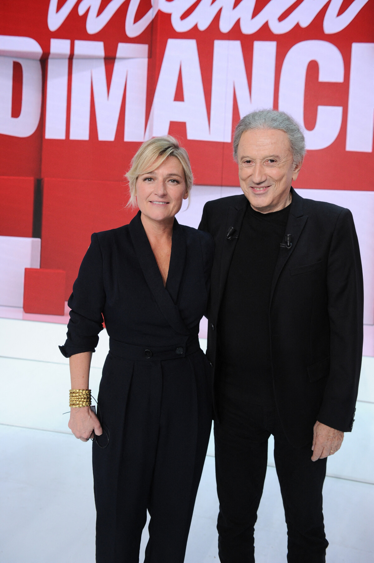 Photo : Exclusif - Anne-Elisabeth Lemoine et Michel Drucker ...