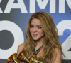 L'ex de Gerard Piqué a remporté trois trophées
Shakira lors de la cérémonie des Latin Grammy Awards le 16 novembre 2023, à Séville, en Espagne.