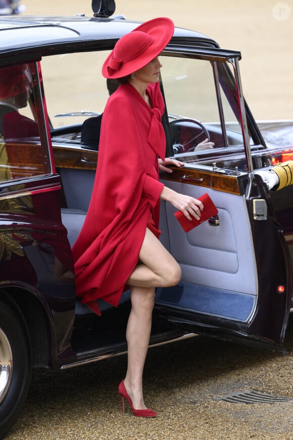Kate Middleton, princesse de Galles - Arrivée à la cérémonie d'accueil du président de Corée du Sud et de sa femme. Londres, 21 novembre 2023. Photo by Pool/i-Images/ABACAPRESS.COM