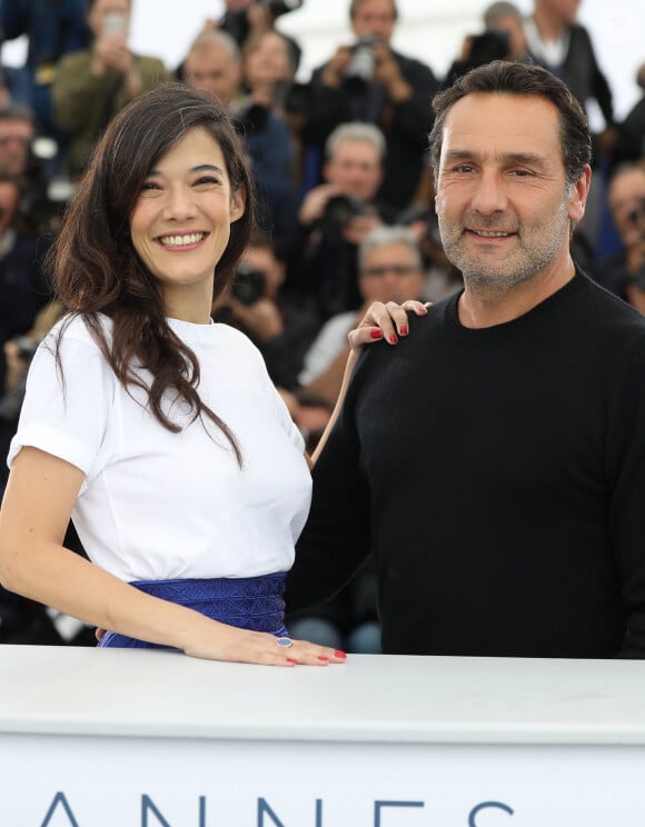 Rappelons qu'ils se sont séparés en 2013.
Mélanie Doutey et Gilles Lellouche - Photocall du film "Le grand bain" au 71ème Festival International du Film de Cannes, le 13 mai 2018. © Borde / Jacovides / Moreau / Bestimage 