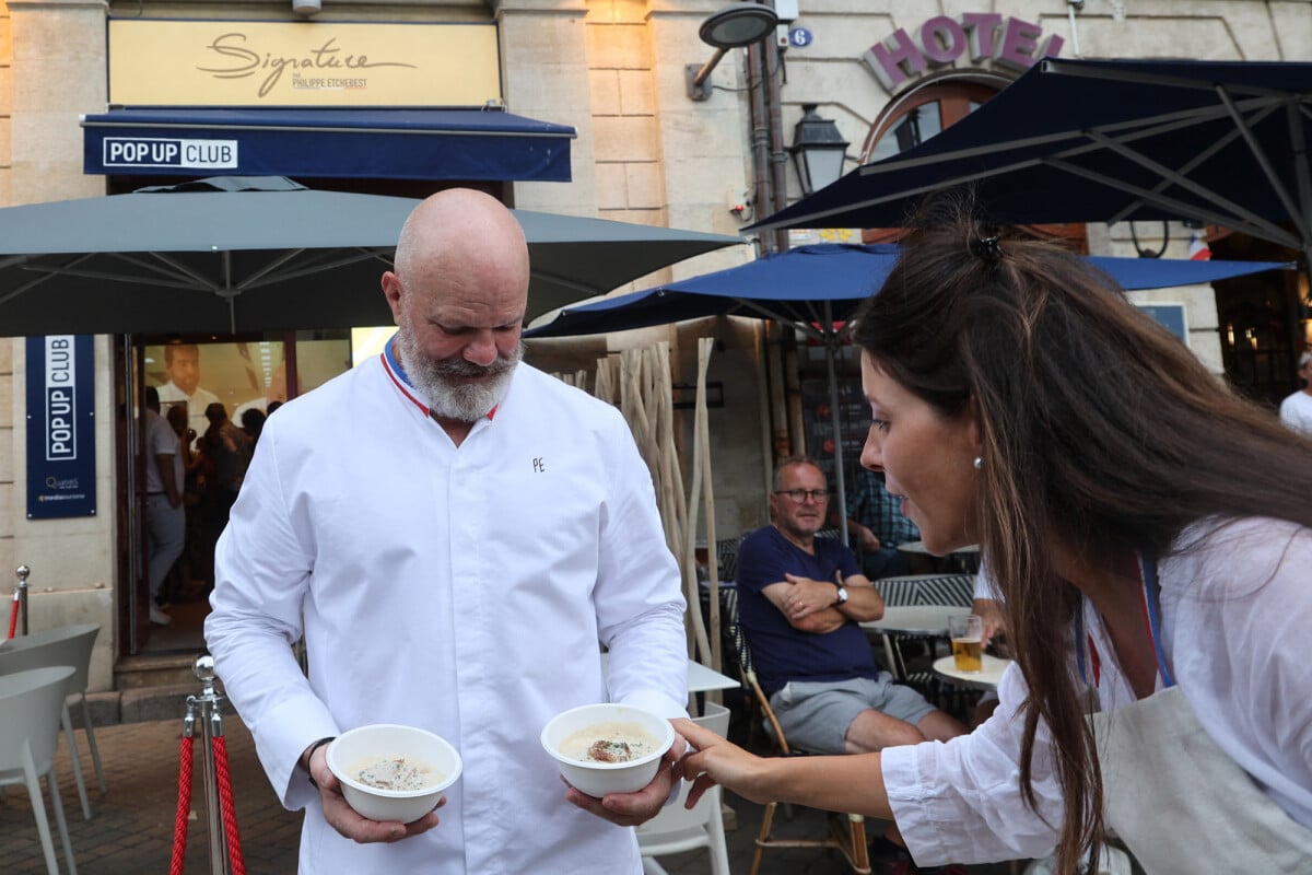 Photo Le Chef Philippe Etchebest D Cline Son Plat Signature En Mode Street Food Au Sein Du