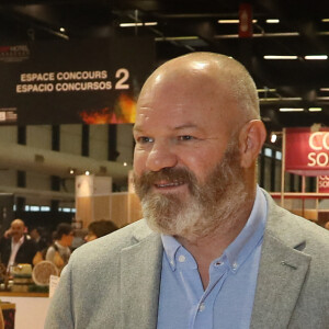 Exclusif - Le chef Philippe Etchebest fait le tour du salon "Exp'Hotel" à Bordeaux le 20 novembre 2017. © Patrick Bernard/ Bestimage