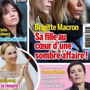 Brigitte Macron, magazine "Ici Paris", 31/10/2023.