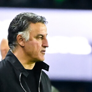 Info - Christophe Galtier n'est plus l'entraîneur du PSG - Christophe Galtier ( entraineur PSG ) - - Match de Football Ligue 1 Uber Eats PSG Vs Ajaccio (5-0) au Parc des Princes à Paris le 13 mai 2023. © Federico Pestellini / Panoramic / Bestimage  Soccer game League 1 Uber Eats between PSG vs Ajaccio (5-0) at Parc des Princes on 13/05/2023. 