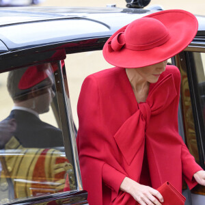 Catherine (Kate) Middleton, princesse de Galles - Cérémonie de bienvenue du président de la Corée du Sud et de sa femme à Horse Guards Parade à Londres, le 21 novembre 2023. 