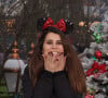 C'est une petite fille qui a pointé le bout de son nez pour leur plus grand bonheur et qui a hérité du doux prénom de Sasha. 
Karine Ferri - Les célébrités fêtent Noël à Disneyland Paris en novembre 2021. © Disney via Bestimage