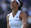 Doit-on y voir l'officialisation d'une histoire d'amour ? 
Caroline Garcia lors du tournoi de Wimbledon 2023 à Londres, le 6 juillet 2023.