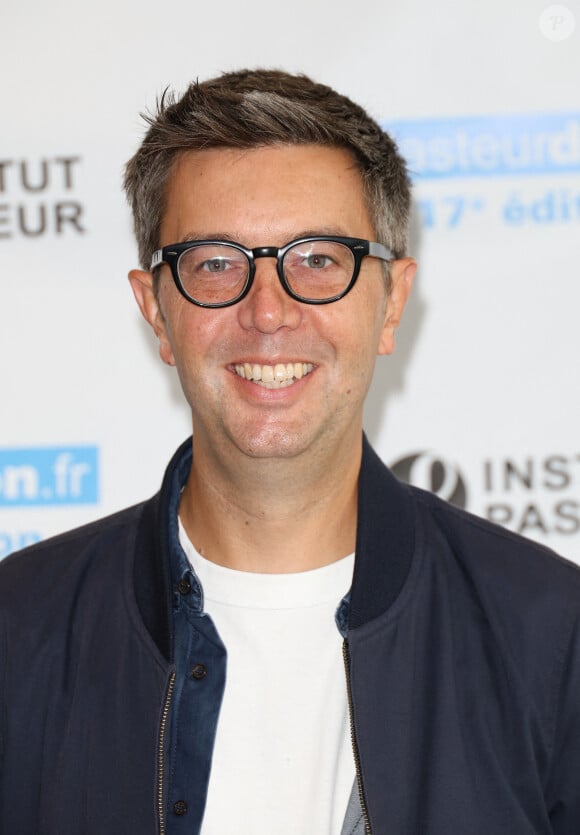 Maxime Switek lors du lancement de la 13ème édition du Pasteurdon à l'Institut Pasteur à Paris, France, le 4 octobre 2023. © Coadic Guirec/Bestimage