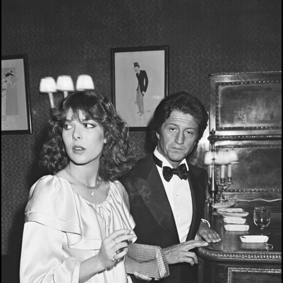 Archive - Caroline de Monaco et Philippe Junot à Paris en 1978